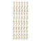 12 Packs: 66 ct. (792 total) Gold Foil Number Stickers by Recollections™